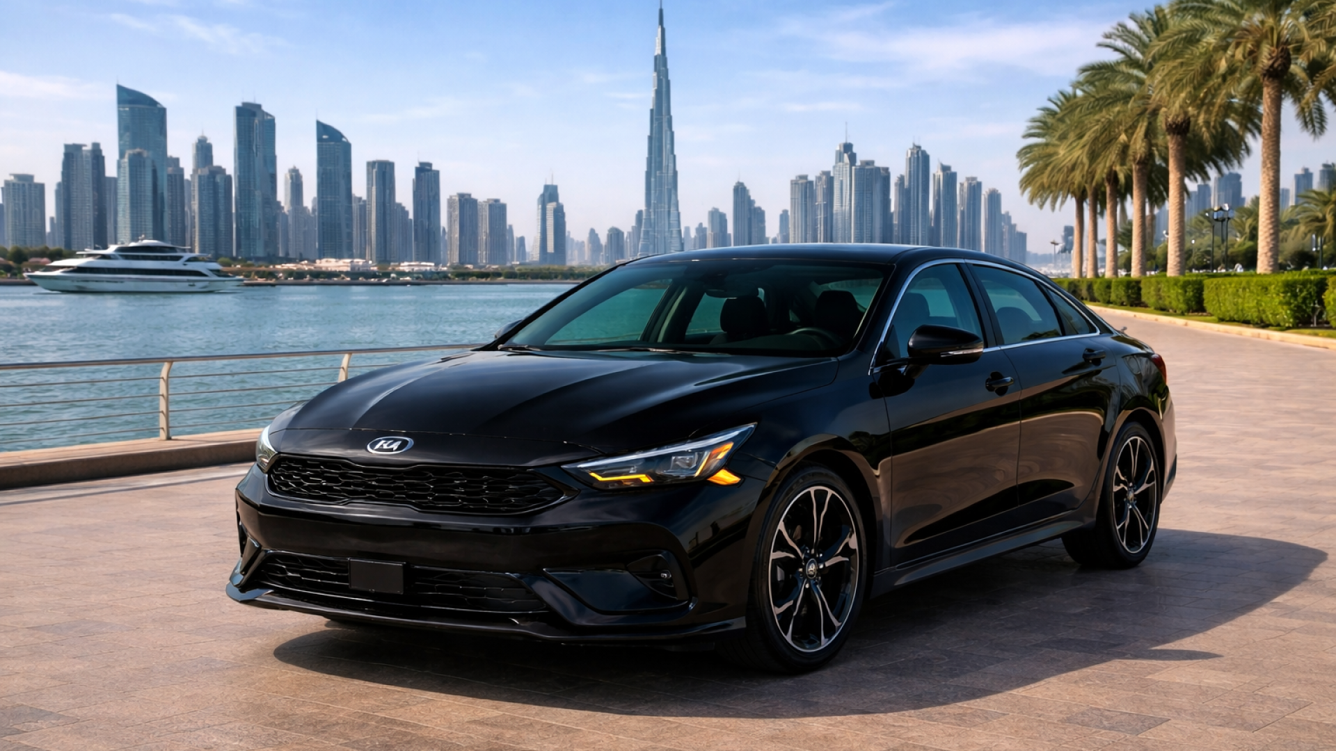 Rent KIA K5 2025 in Dubai