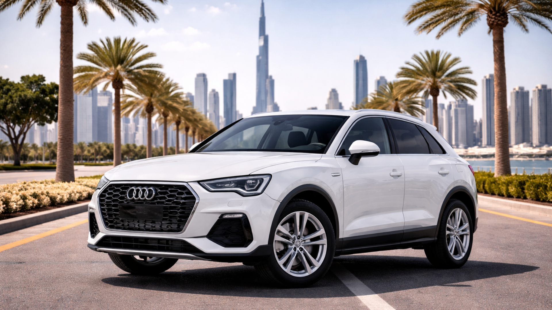 Rent Audi Q3 2025 in Dubai