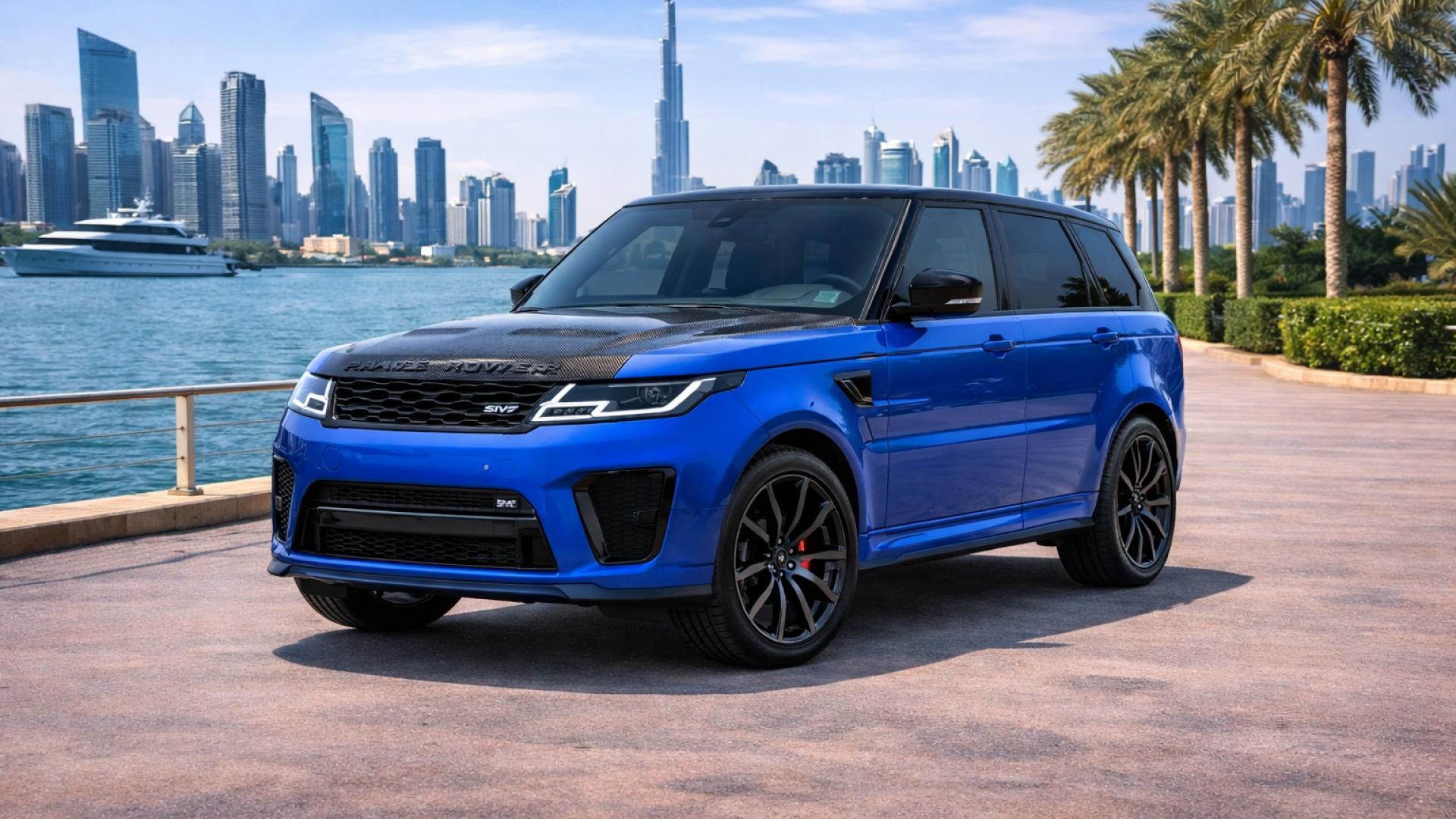 Rent Range Rover SVR 2023 in Dubai