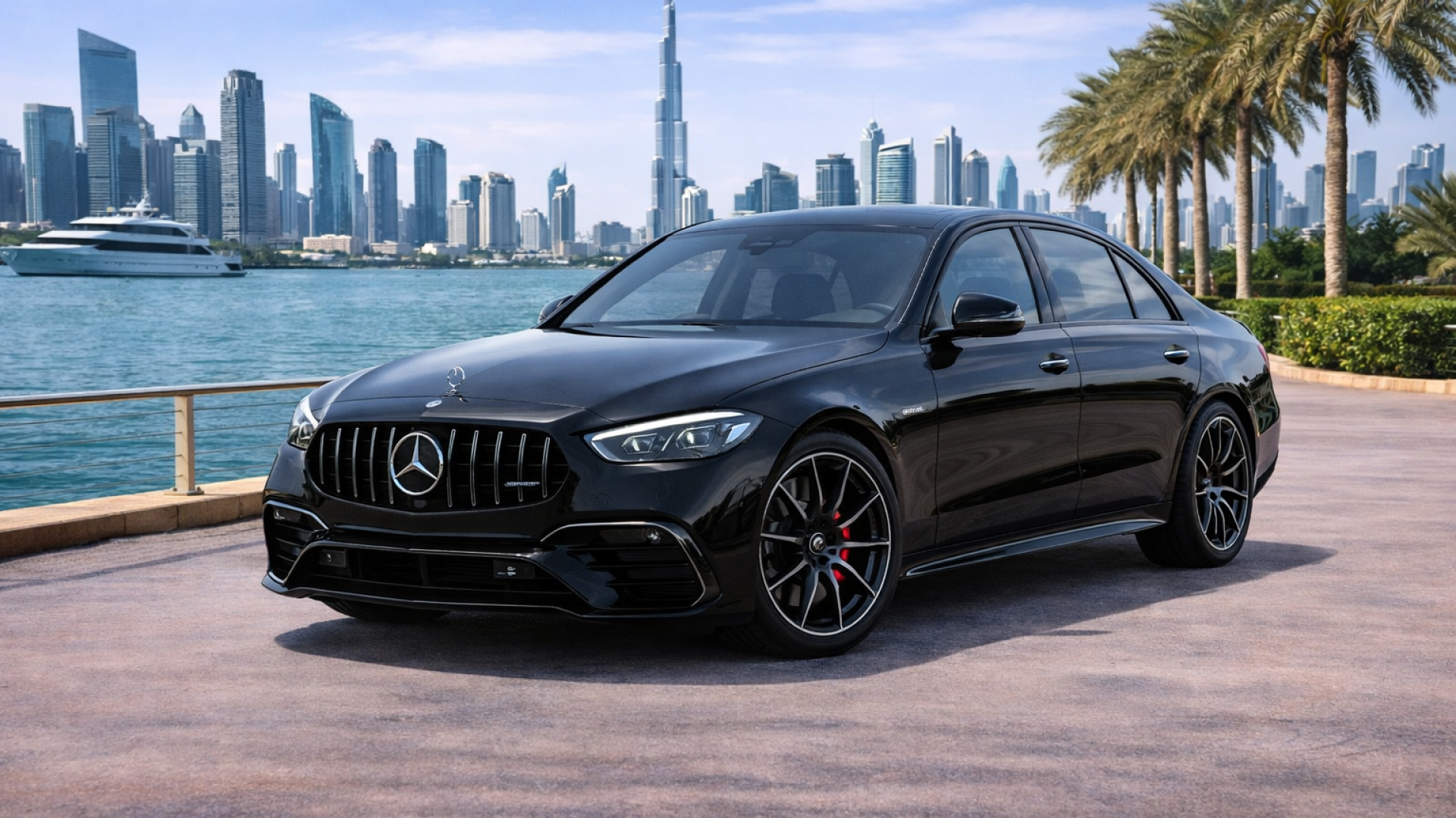 Rent Mercedes Benz S63 AMG 2023 in Dubai