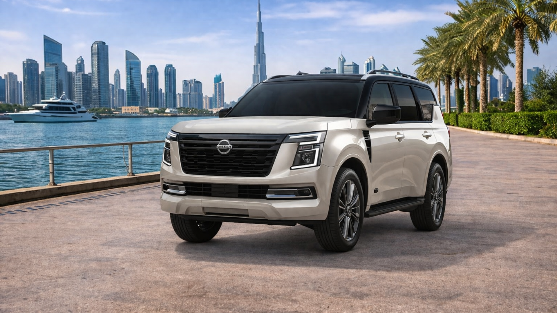 Rent Nissan Patrol Platinum 2026 in Dubai