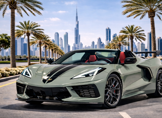 Rent Chevrolet Corvette C8 Grand Sport Convertible 2025 in Dubai