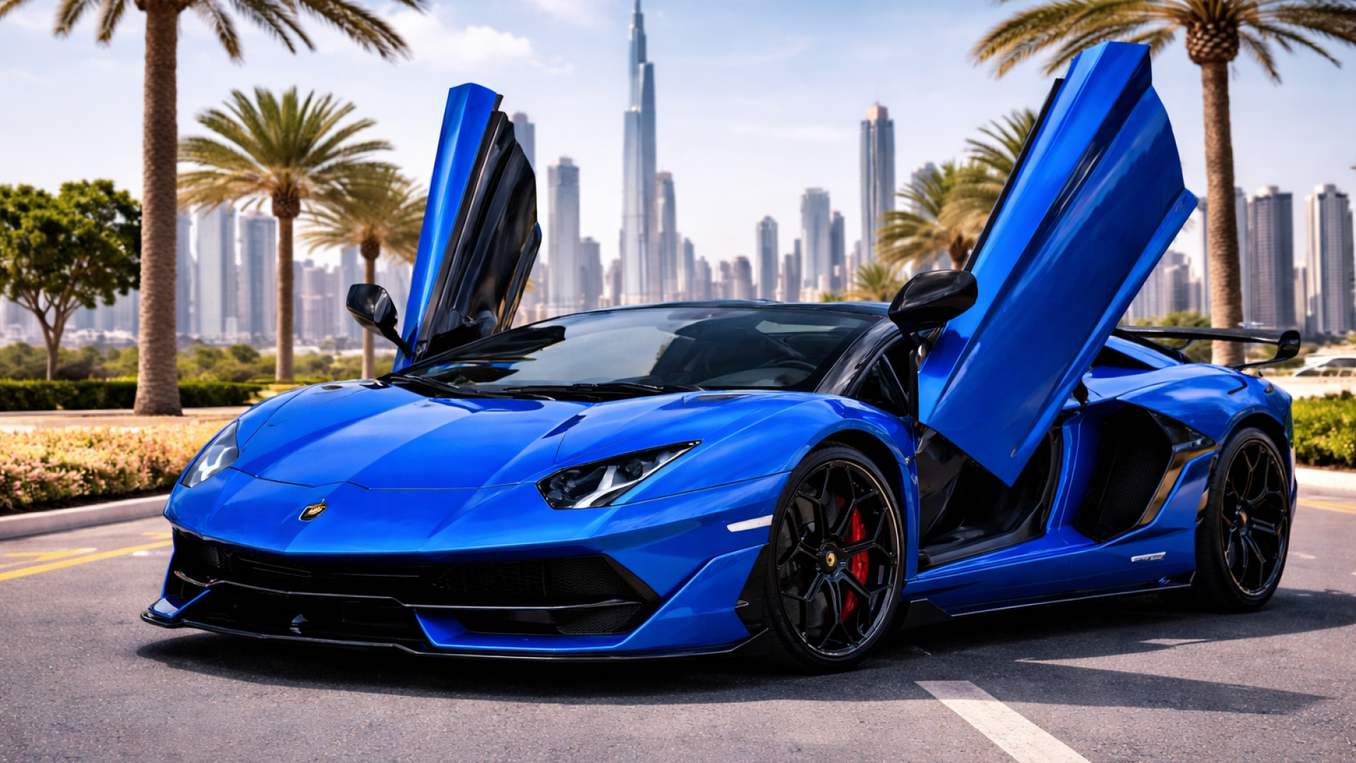 Rent Lamborghini Aventador SVJ Roadster 2023 in Dubai