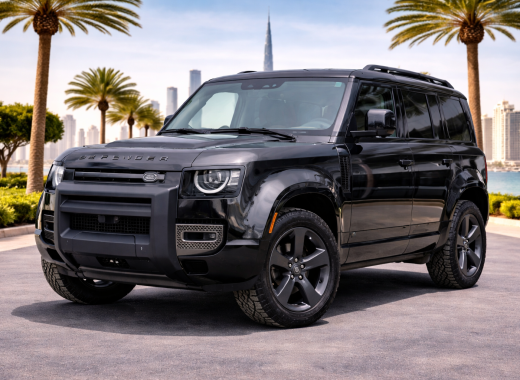 Rent Range Rover Defender V8 2023 7-seater in Dubai